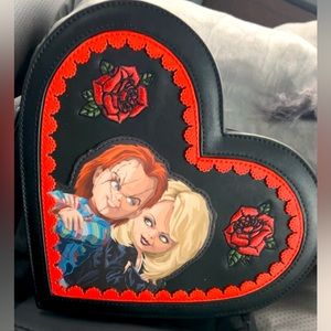 Chucky and Tiffany Loungefly Purse